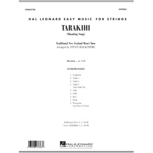 Tarakihi (Shouting Song) - Full Score
