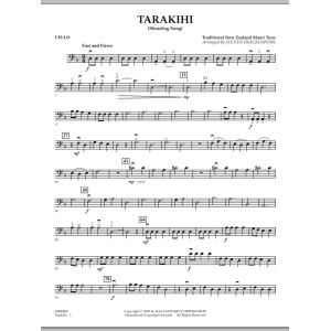 Tarakihi (Shouting Song) - Cello