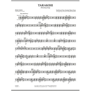 Tarakihi (Shouting Song) - Percussion