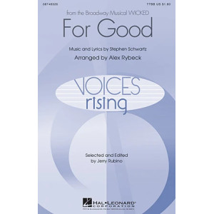 For Good (from Wicked) (arr. Alex Rybeck)