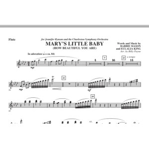 Mary's Little Baby - Flute 1 & 2