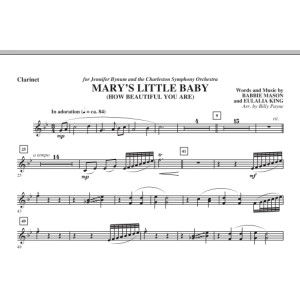Mary's Little Baby - Clarinet 1 & 2