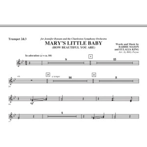 Mary's Little Baby - Trumpet 2 & 3