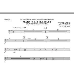 Mary's Little Baby - Trumpet 1