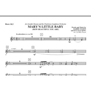 Mary's Little Baby - F Horn 1 & 2