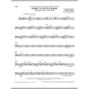 Mary's Little Baby - Cello