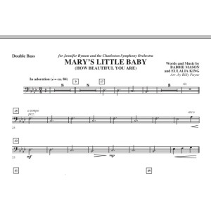 Mary's Little Baby - Double Bass
