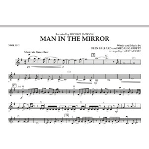 Man in the Mirror - Violin 2