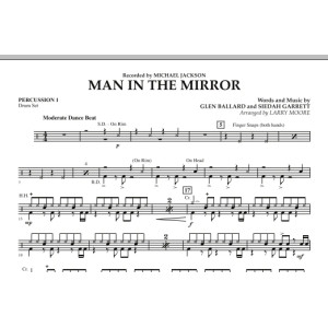 Man in the Mirror - Percussion 1