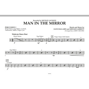 Man in the Mirror - Percussion 2