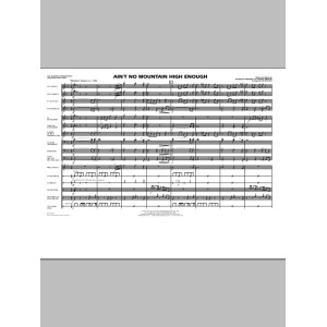 Ain't No Mountain High Enough - Full Score