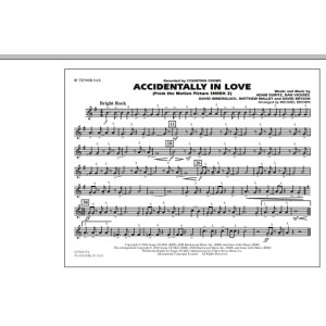 Accidentally In Love - Bb Tenor Sax