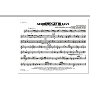 Accidentally In Love - Eb Alto Sax