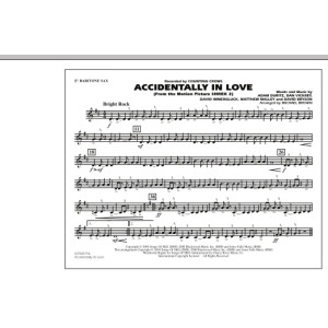 Accidentally In Love - Eb Baritone Sax