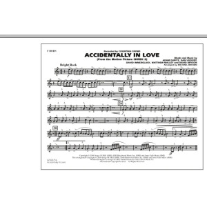 Accidentally In Love - F Horn