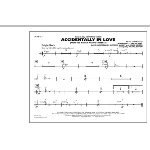 Accidentally In Love - Cymbals