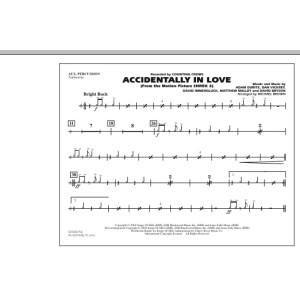 Accidentally In Love - Aux Percussion