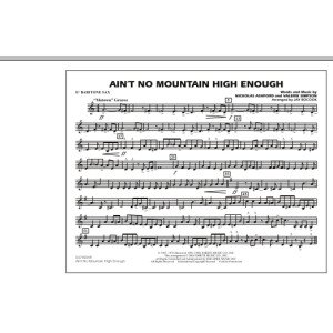 Ain't No Mountain High Enough - Eb Baritone Sax