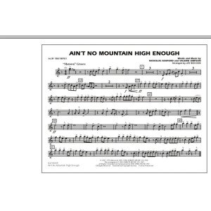 Ain't No Mountain High Enough - 1st Bb Trumpet