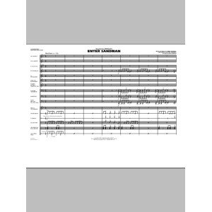Enter Sandman - Full Score