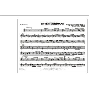 Enter Sandman - Bb Tenor Sax