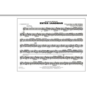 Enter Sandman - Eb Baritone Sax