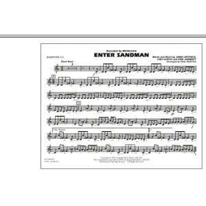 Enter Sandman - Baritone T.C.