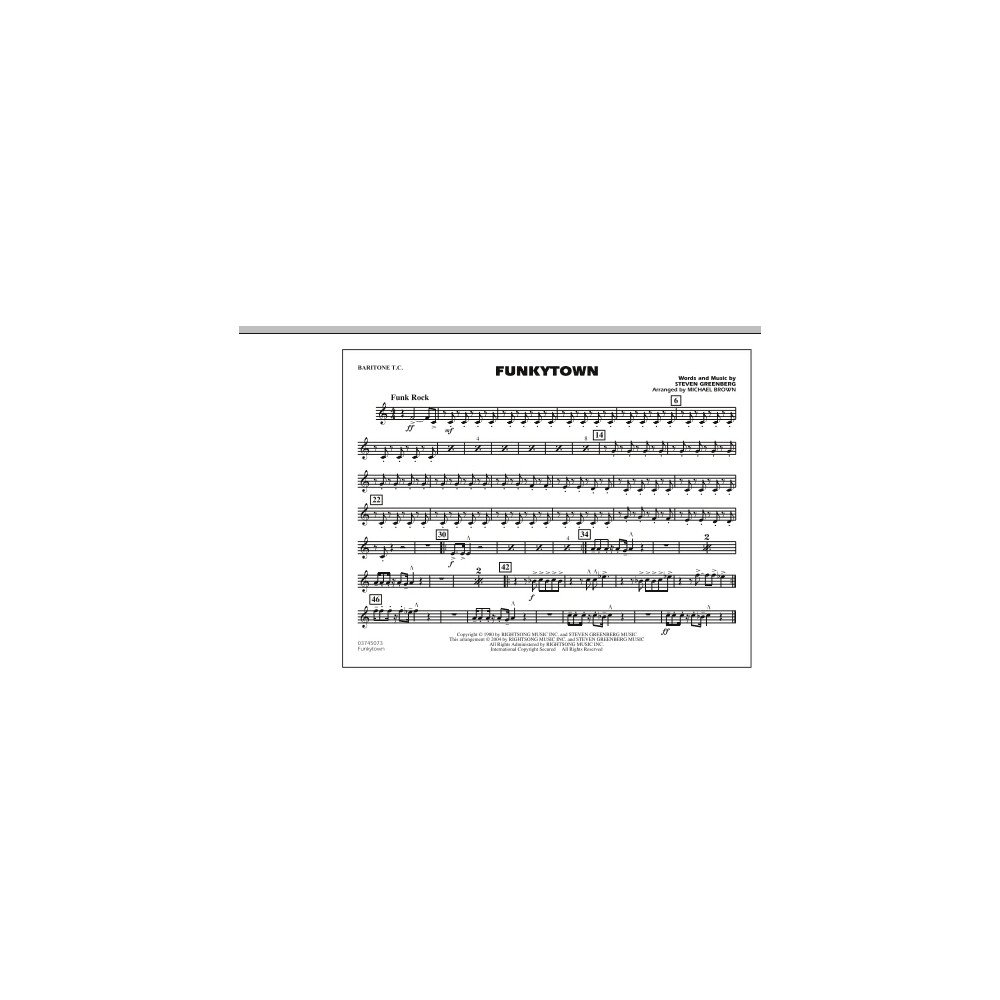 Funkytown - Baritone T.C.