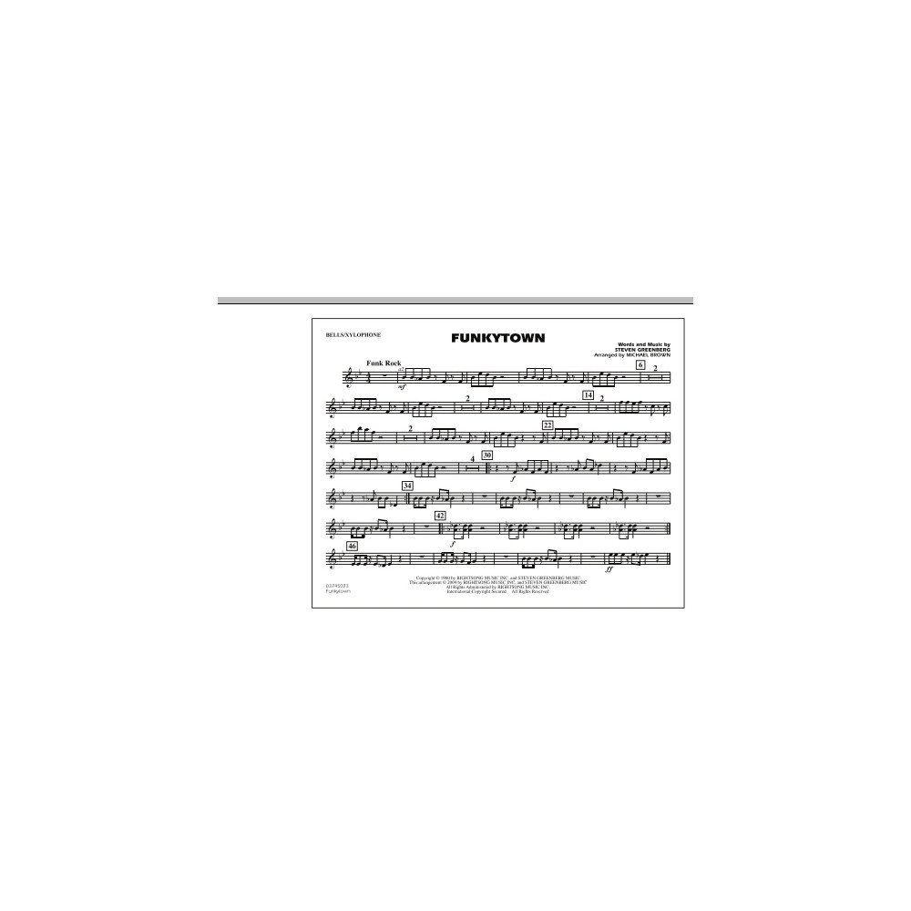Funkytown - Bells/Xylophone