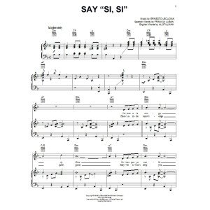 Say "Si, Si"