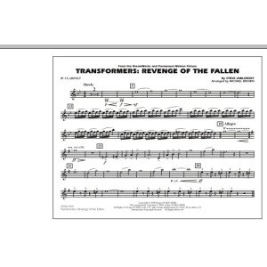 Transformers: Revenge Of The Fallen - Bb Clarinet