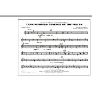 Transformers: Revenge Of The Fallen - Eb Baritone Sax