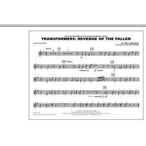 Transformers: Revenge Of The Fallen - 2nd Bb Trumpet