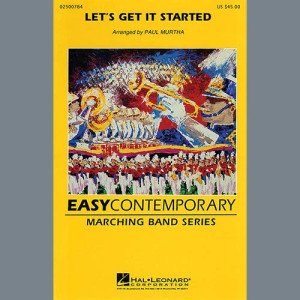 Let's Get It Started - Eb Alto Sax