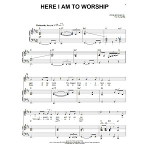 Here I Am To Worship