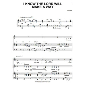 I Know The Lord Will Make A Way