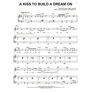 A Kiss To Build A Dream On