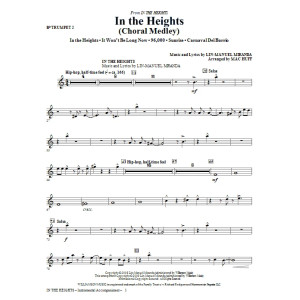 In The Heights (Choral Medley) (arr. Mac Huff) - Trumpet 2