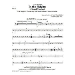 In The Heights (Choral Medley) (arr. Mac Huff) - Drums