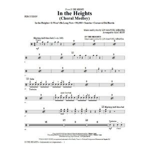 In The Heights (Choral Medley) (arr. Mac Huff) - Percussion