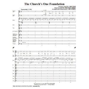 The Church''s One Foundation - Full Score