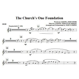 The Church''s One Foundation - Oboe