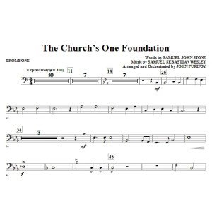The Church's One Foundation - Trombone