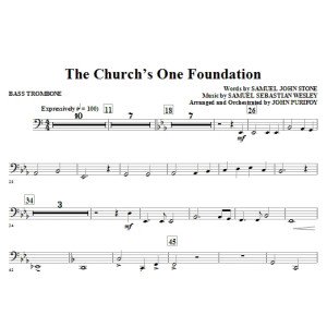 The Church's One Foundation - Bass Trombone