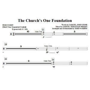 The Church's One Foundation - Percussion