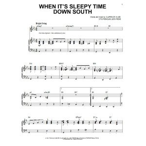 When It's Sleepy Time Down South