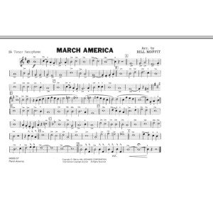 March America - Bb Tenor Saxophone