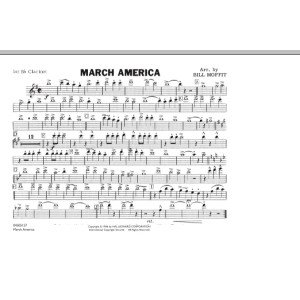 March America - 1st Bb Clarinet