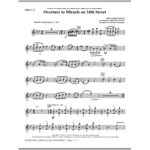 Overture to Miracle On 34th Street - Oboe 1,2