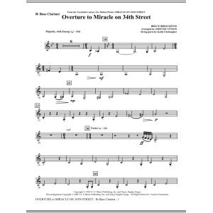 Overture to Miracle On 34th Street - Bb Bass Clarinet